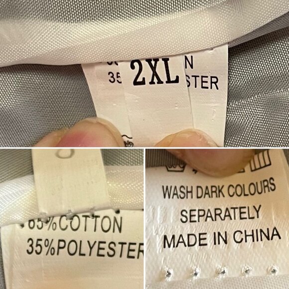 Casual Oversized Long Taupe Gray Blazer Womens sz XL Long Sleeve Open Front - Picture 6 of 11